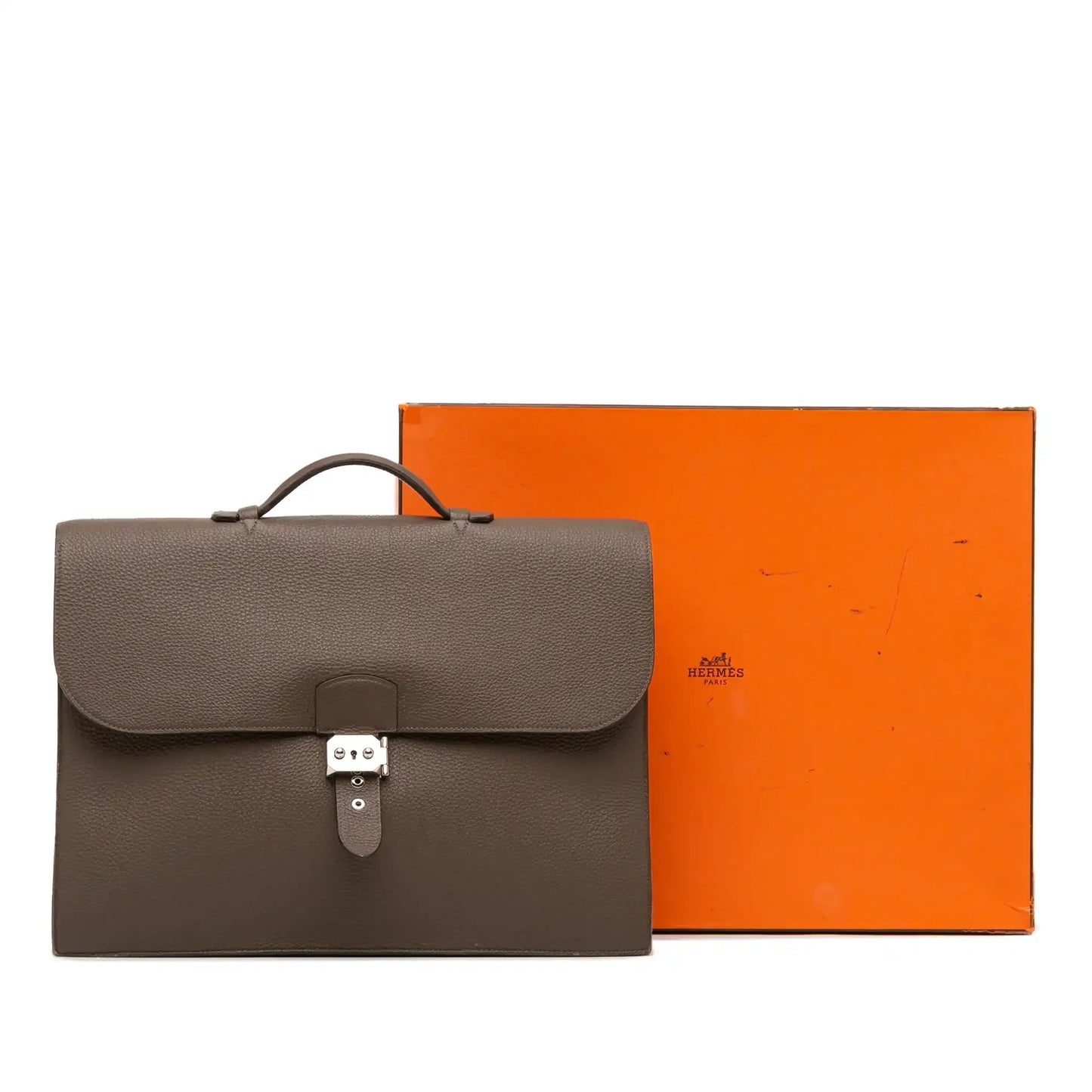 Hermès Togo Sac a Depeches 41
