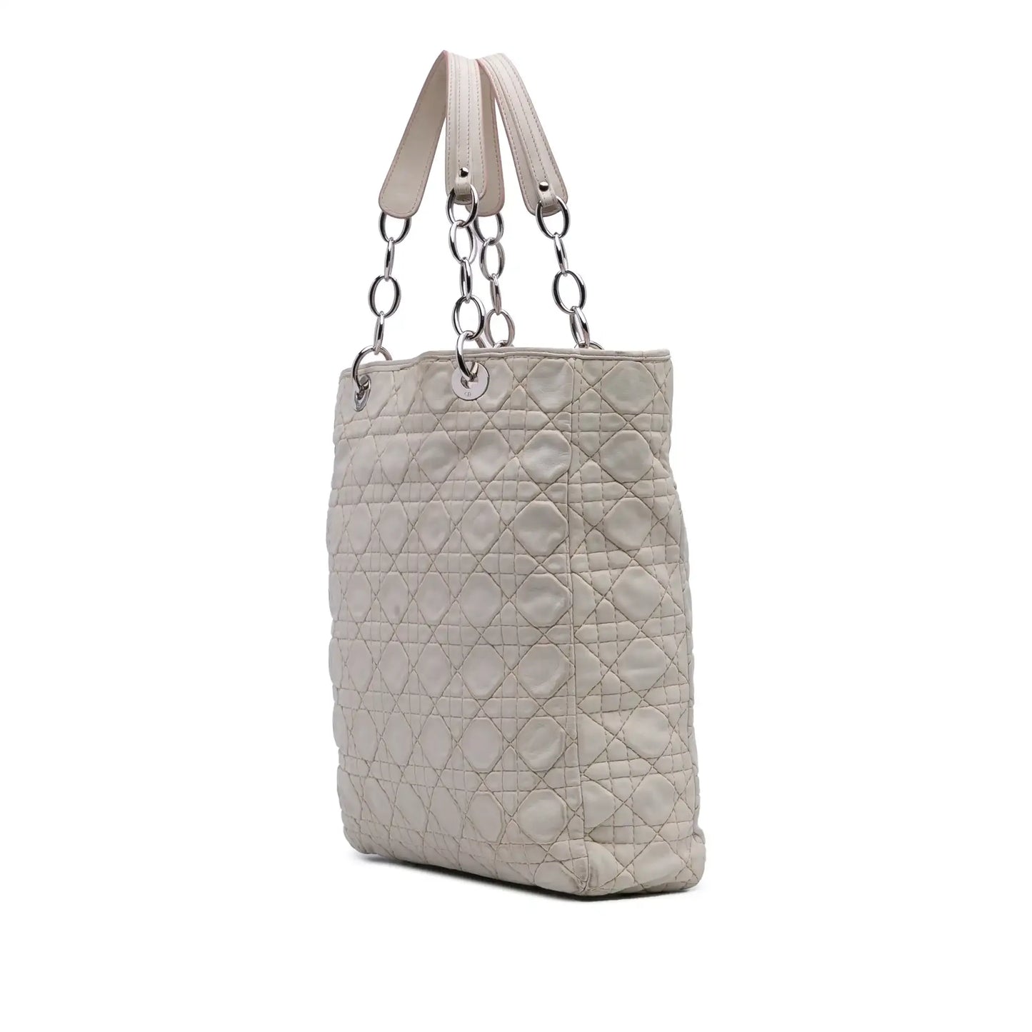 Dior Lambskin Cannage Lady Dior Soft Shopping Tote