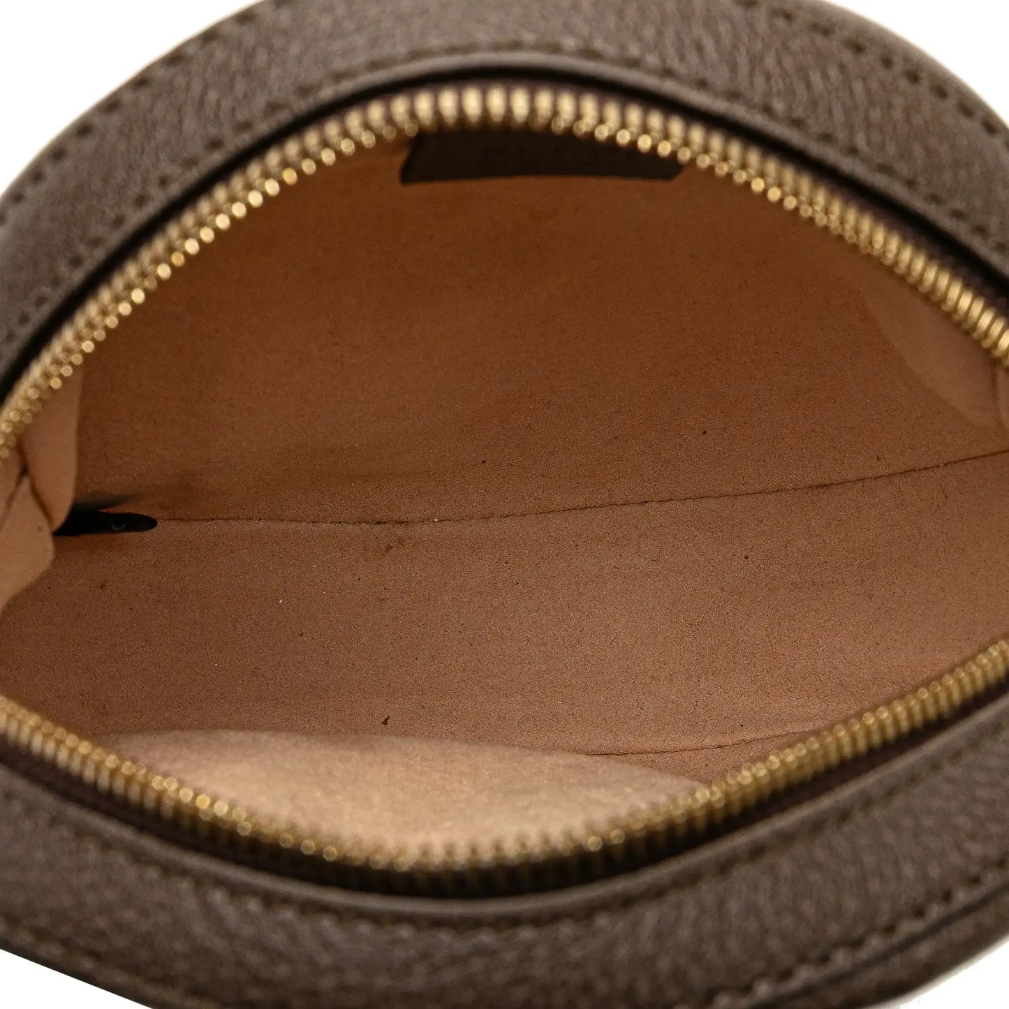 Gucci Mini GG Supreme Round Ophidia Crossbody