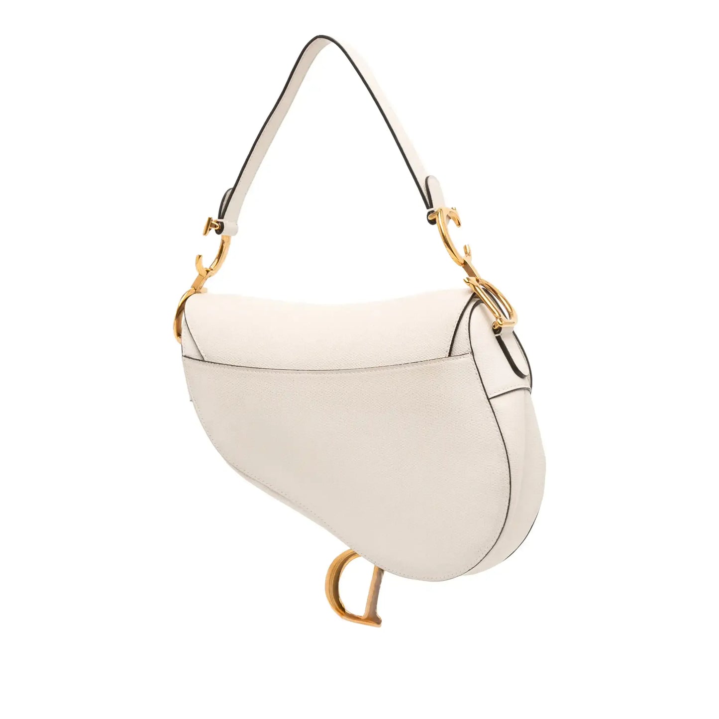 Dior Grained Calfskin Saddle Bag