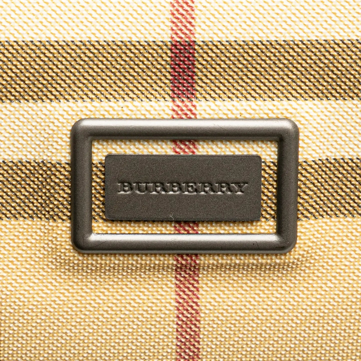 Burberry House Check Coated Canvas Backpack
