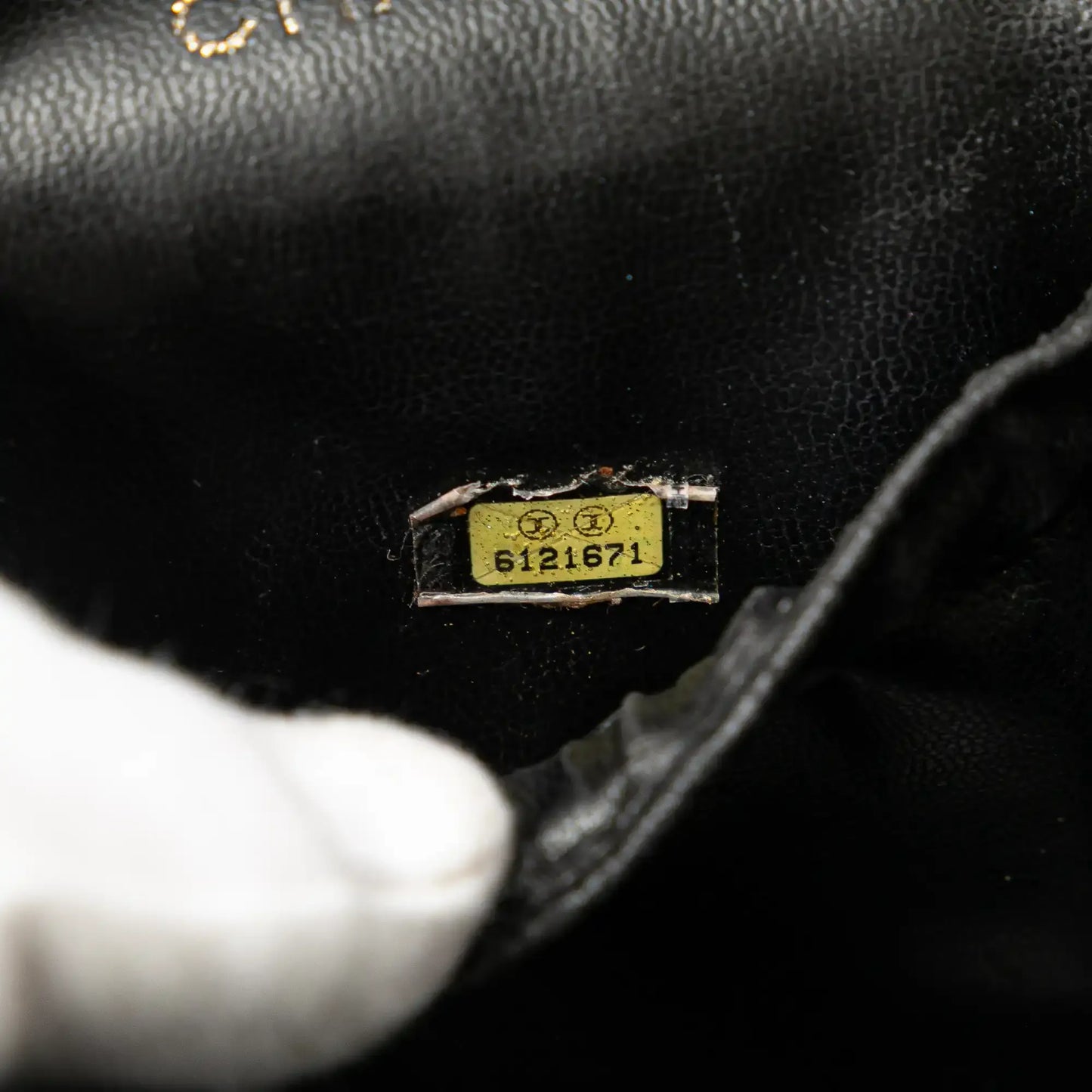 Chanel CC Caviar Vanity Bag