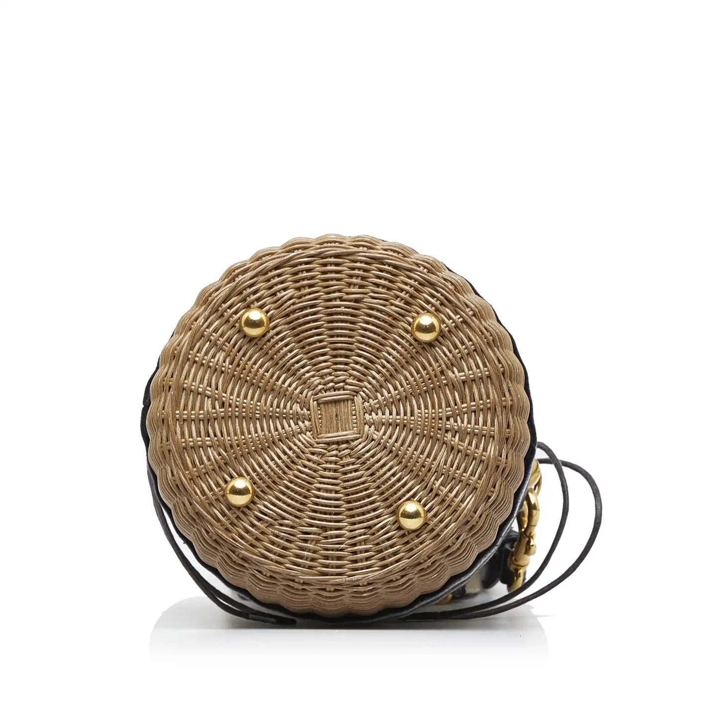 Dior Oblique Wicker Bucket Bag