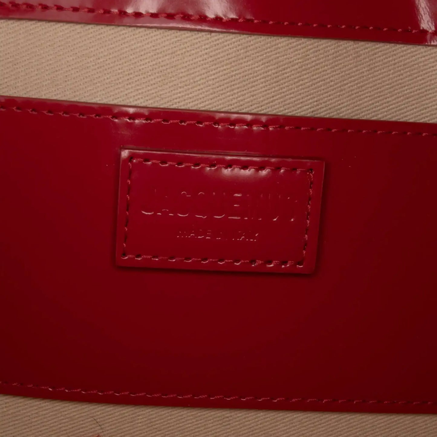 Jacquemus Patent Le Bambino Long