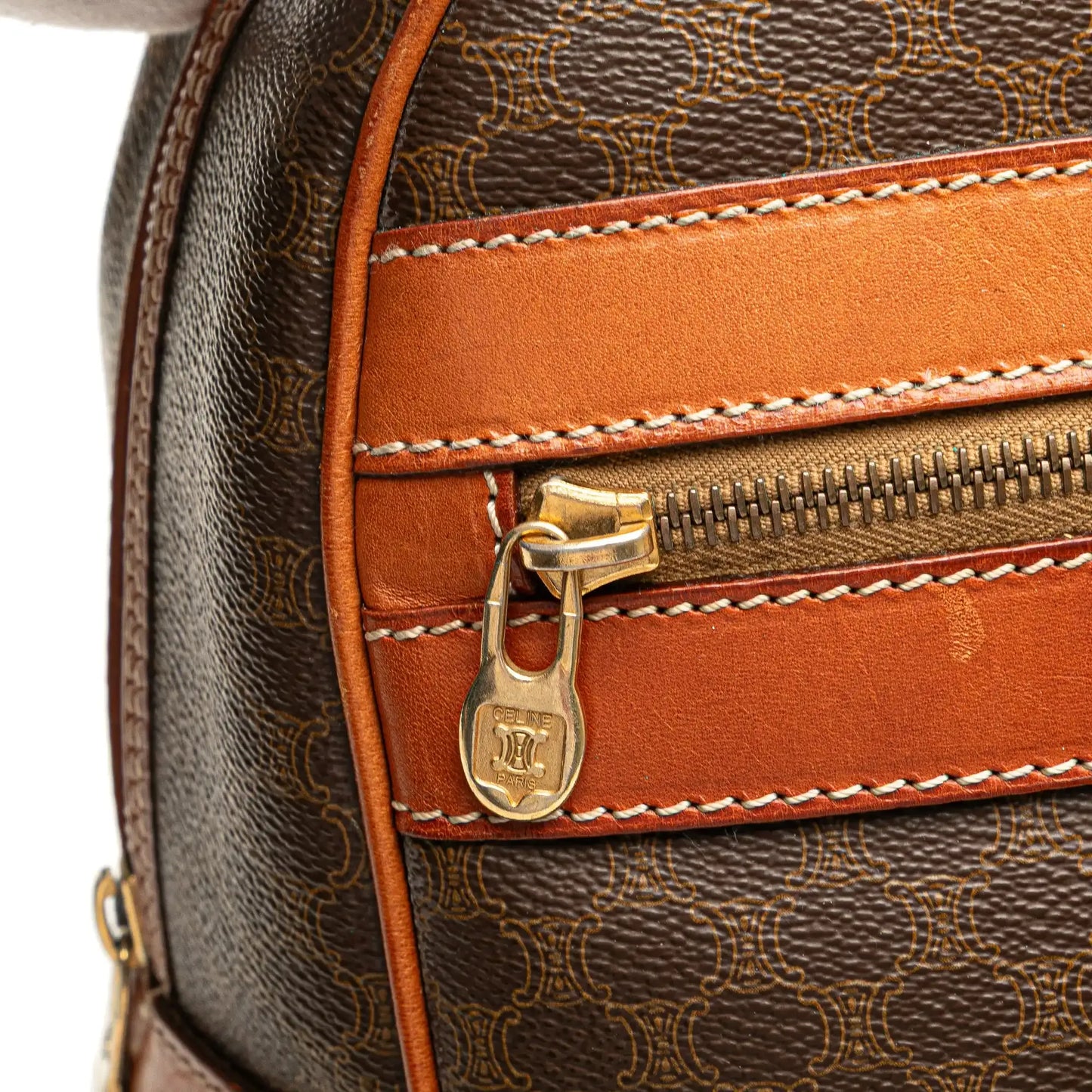 Celine Macadam Coated Canvas Duffle Bag