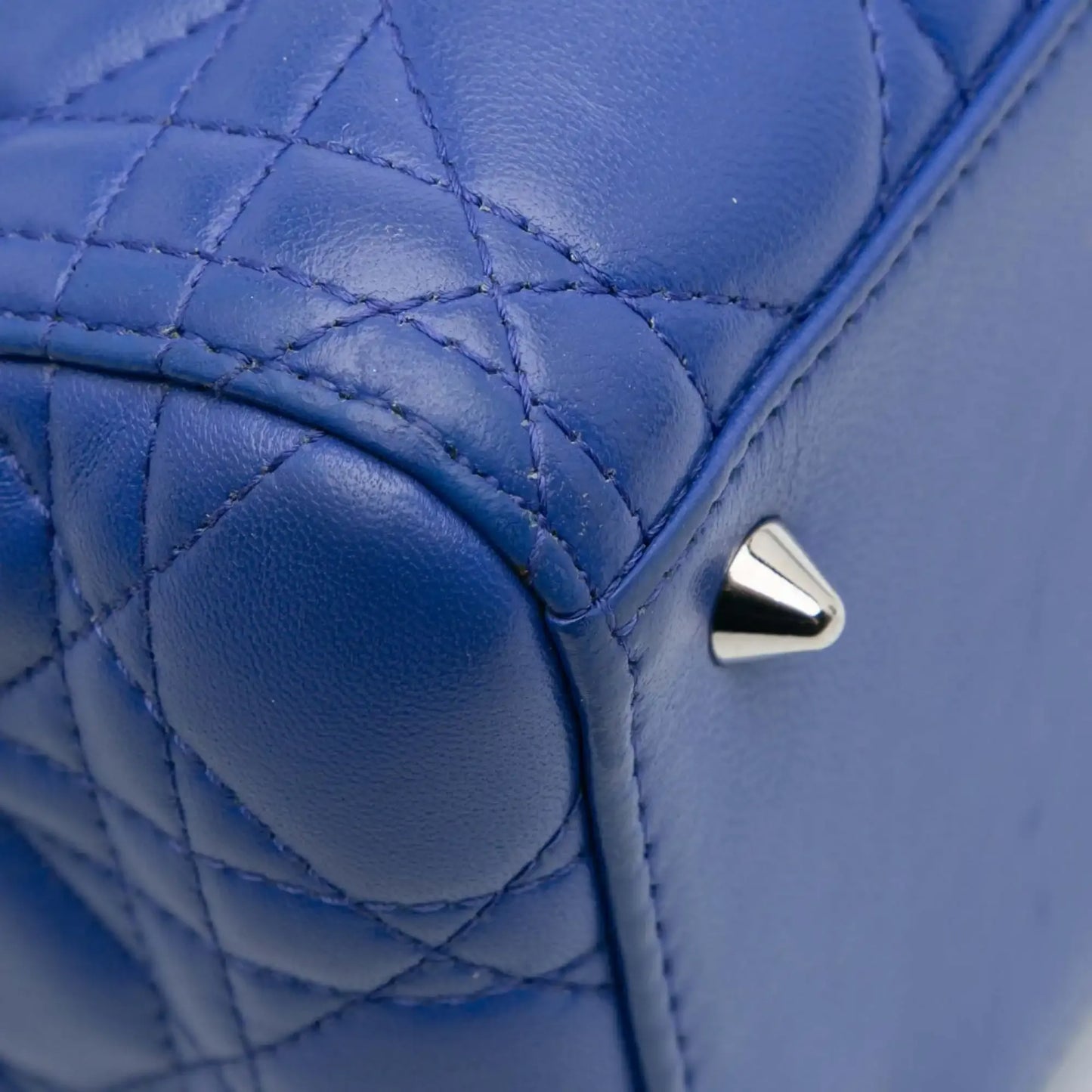 Dior Medium Lambskin Cannage Lady Dior