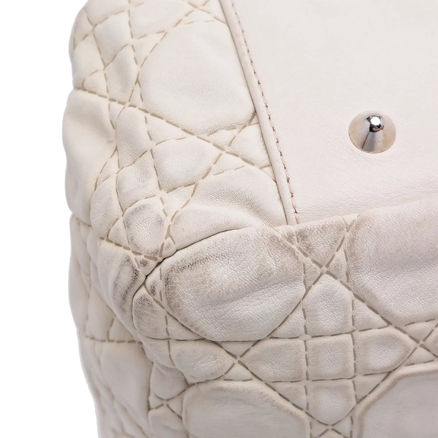 Dior Lambskin Cannage Lady Dior Soft Shopping Tote