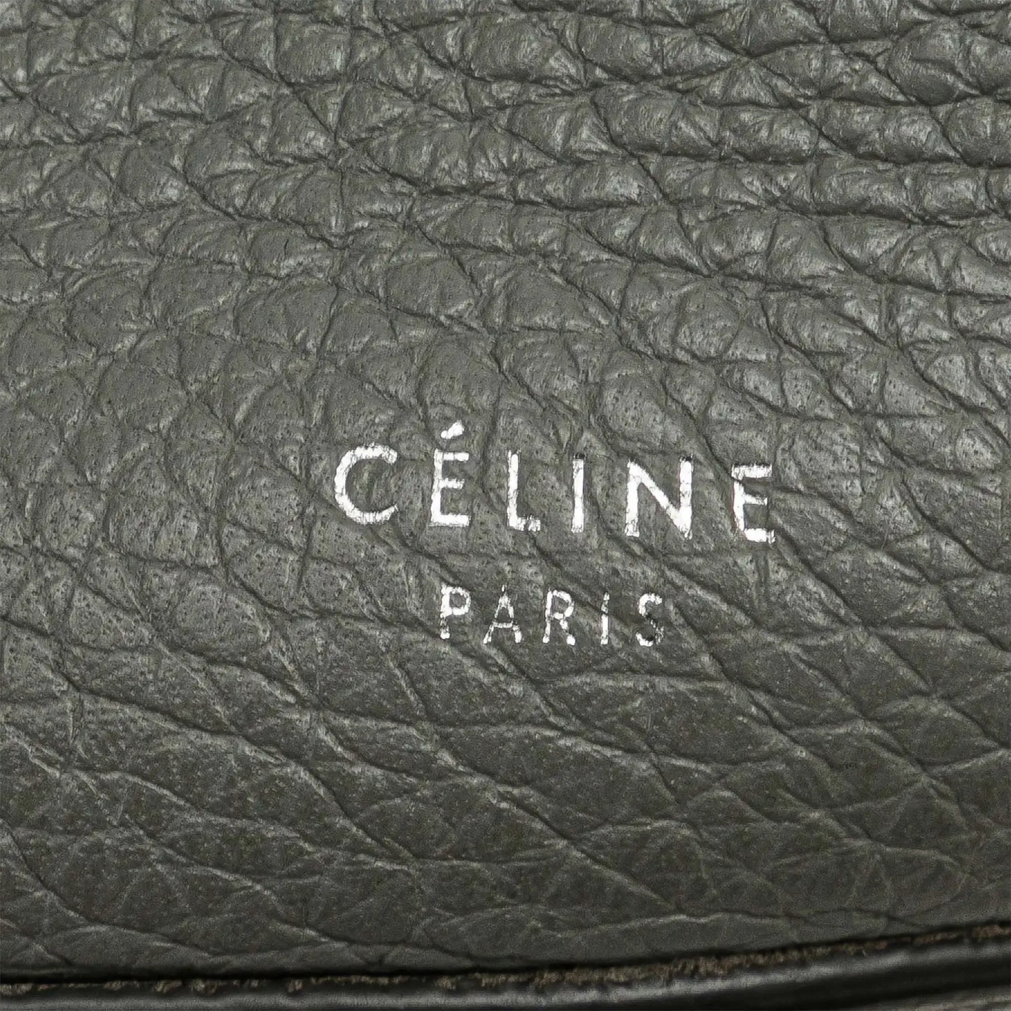 Celine Leather Big Bag Bucket
