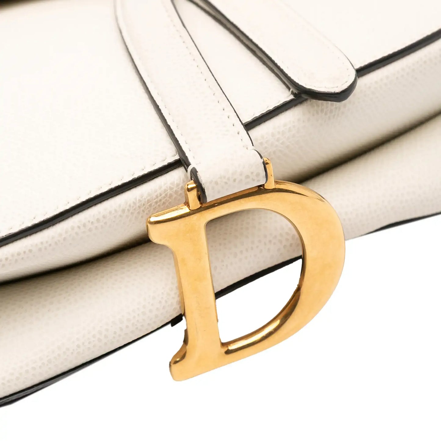 Dior Grained Calfskin Saddle Bag