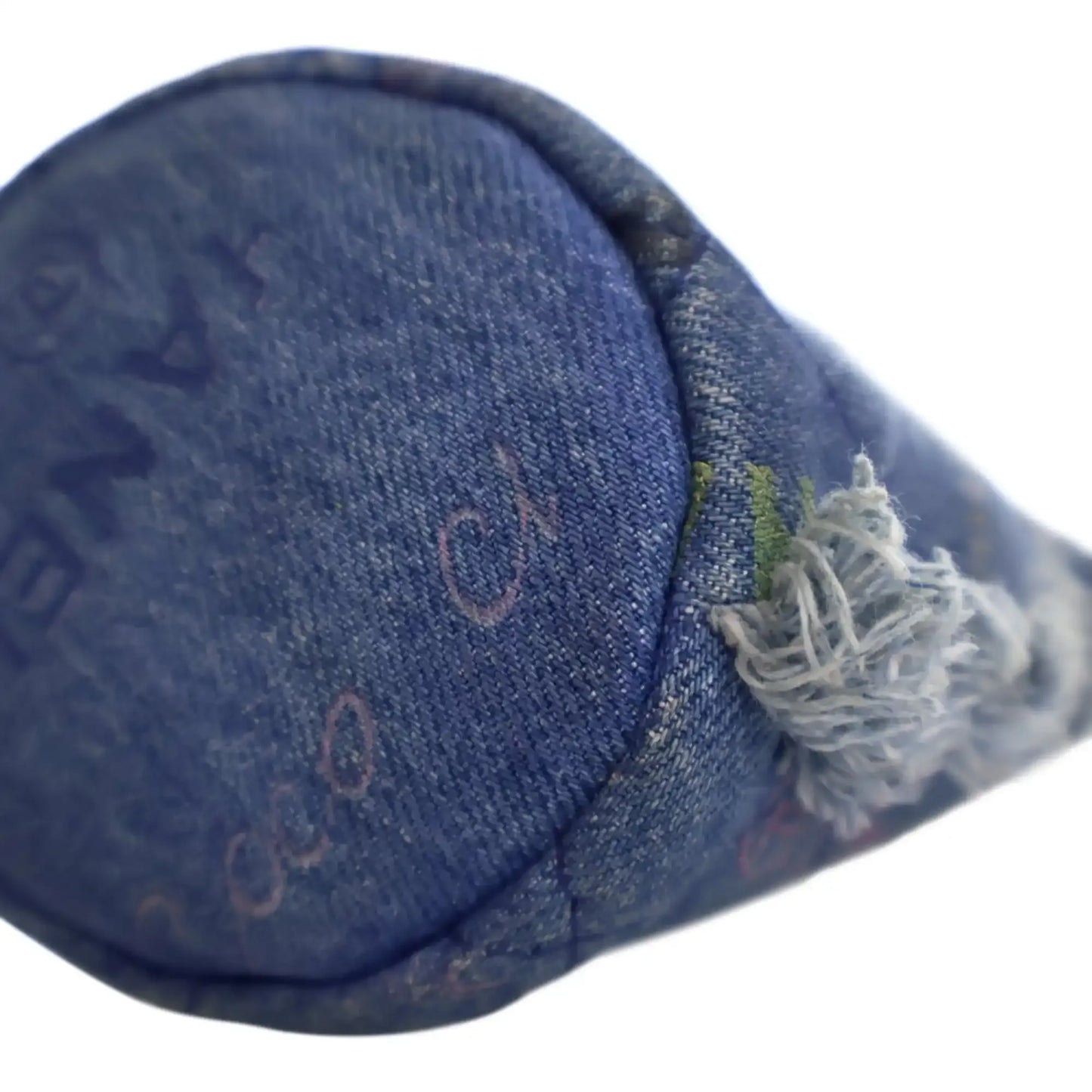 Chanel Mini Denim Mood Bucket with Chain