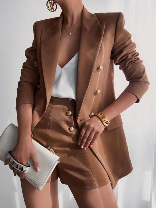 She Wears Glory “Crowned for the Moment” Blazer & Shorts Set - She Wears Glory Beverly Hills