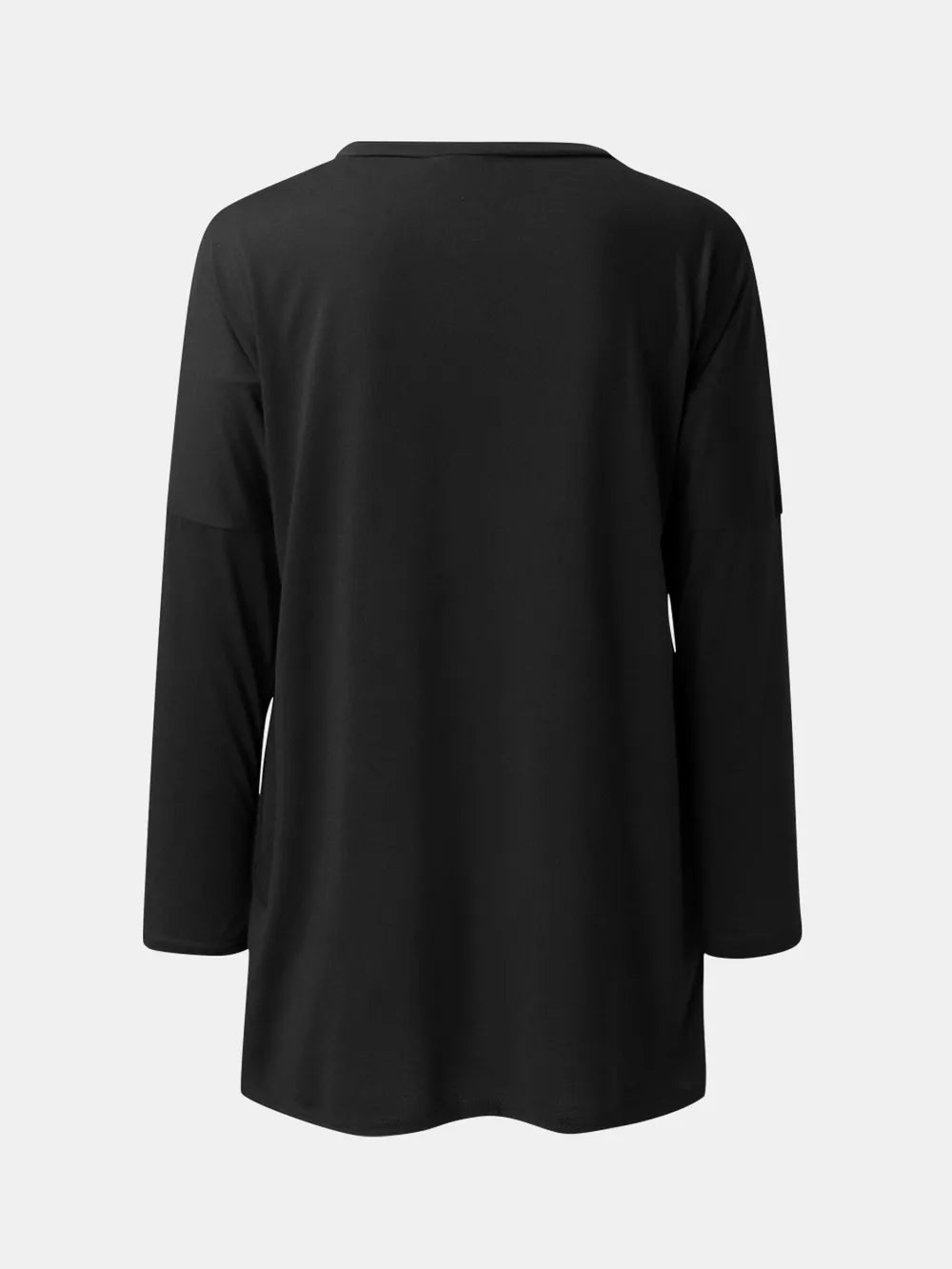She Wears Glory™ Full Size Round Neck Long Sleeve T-Shirt - She Wears Glory Beverly Hills