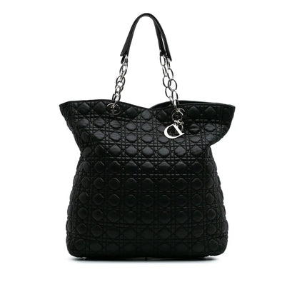 Dior Lambskin Cannage Lady Dior Soft Shopping Tote
