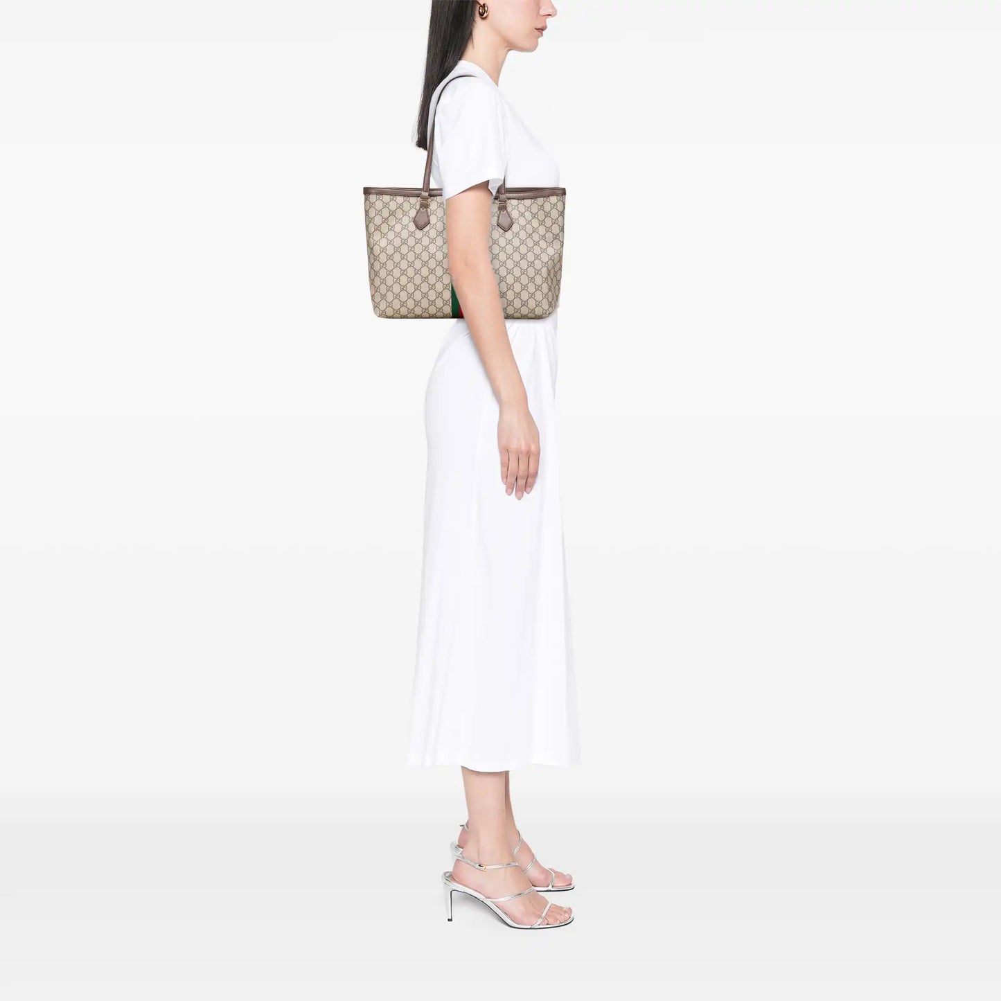 Gucci Medium GG Supreme Ophidia Tote