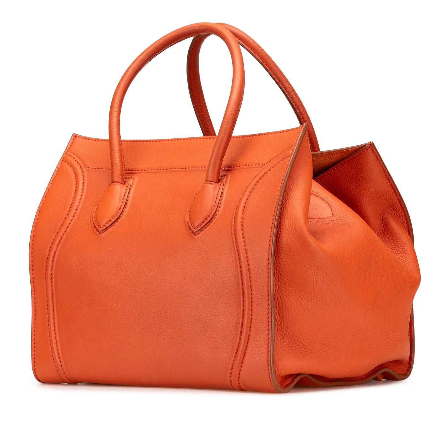 Celine Medium Leather Phantom Luggage Tote