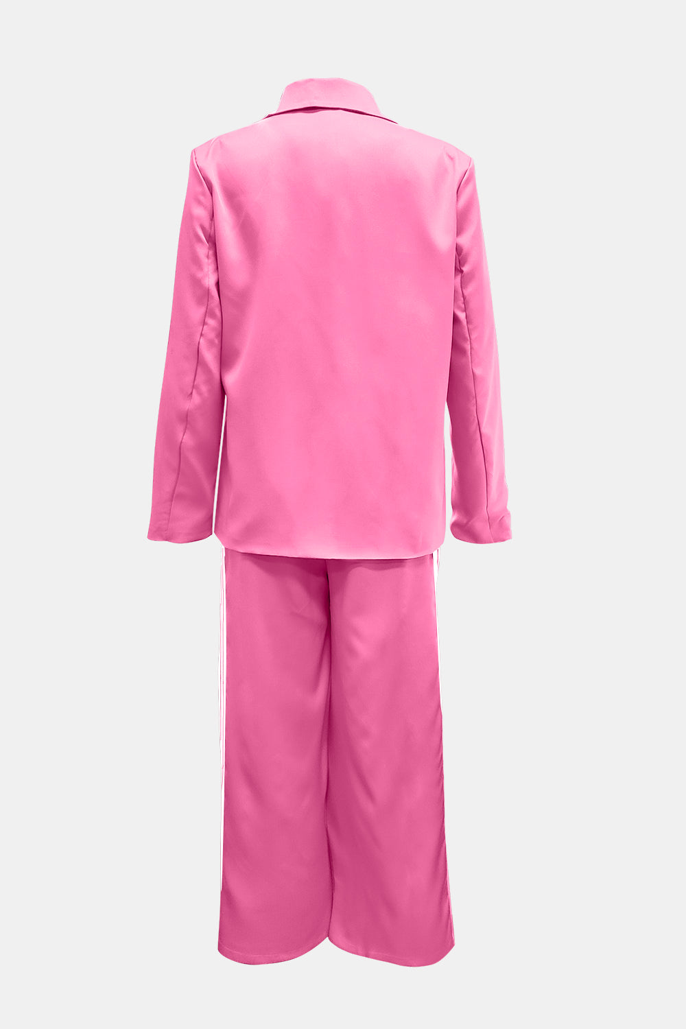 She Wears Glory “Running with Royalty” Two-Piece Power Stripe Set - She Wears Glory Beverly Hills