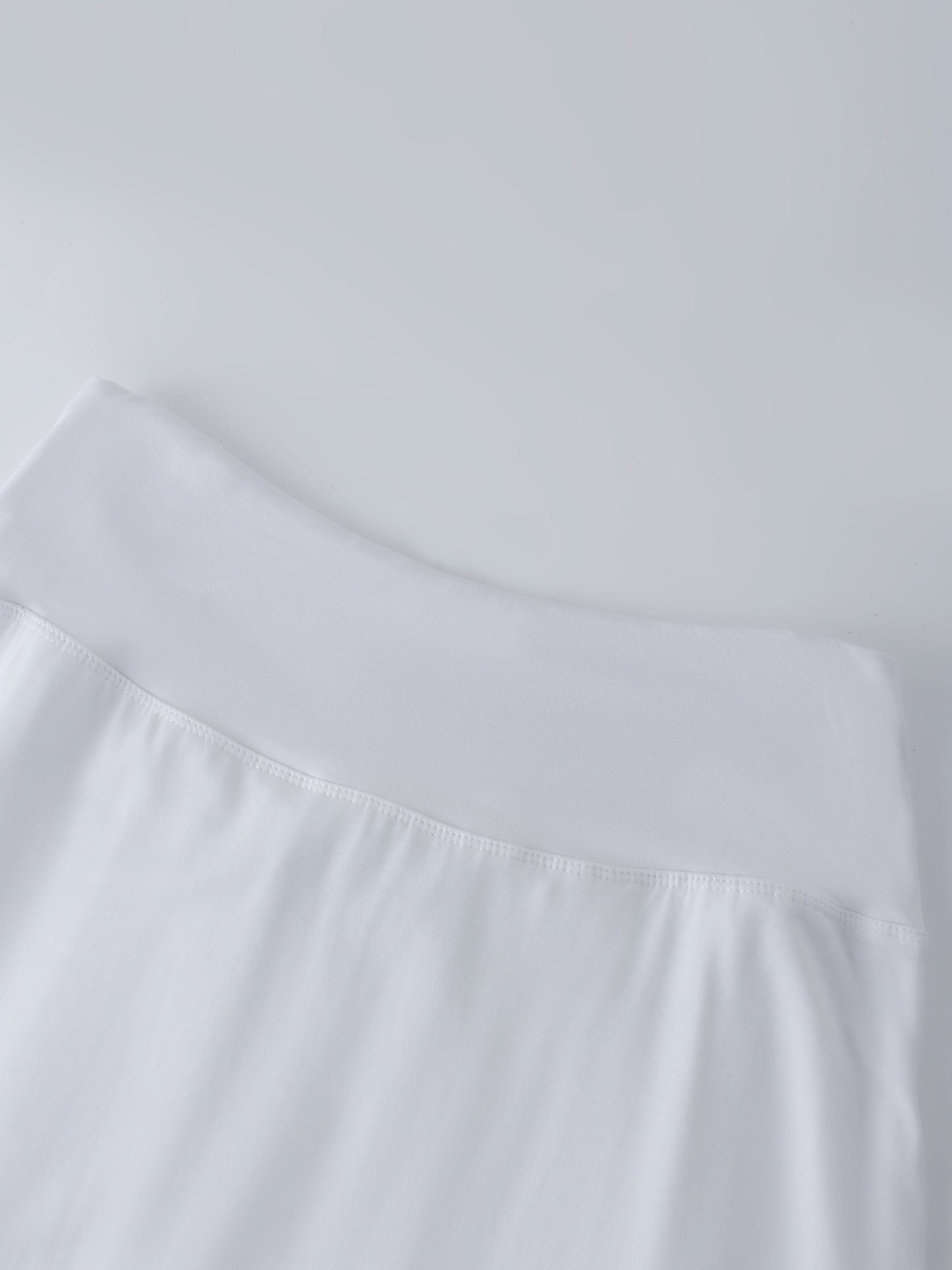 DOUBLE LAYER SKIRT-WHITE-2