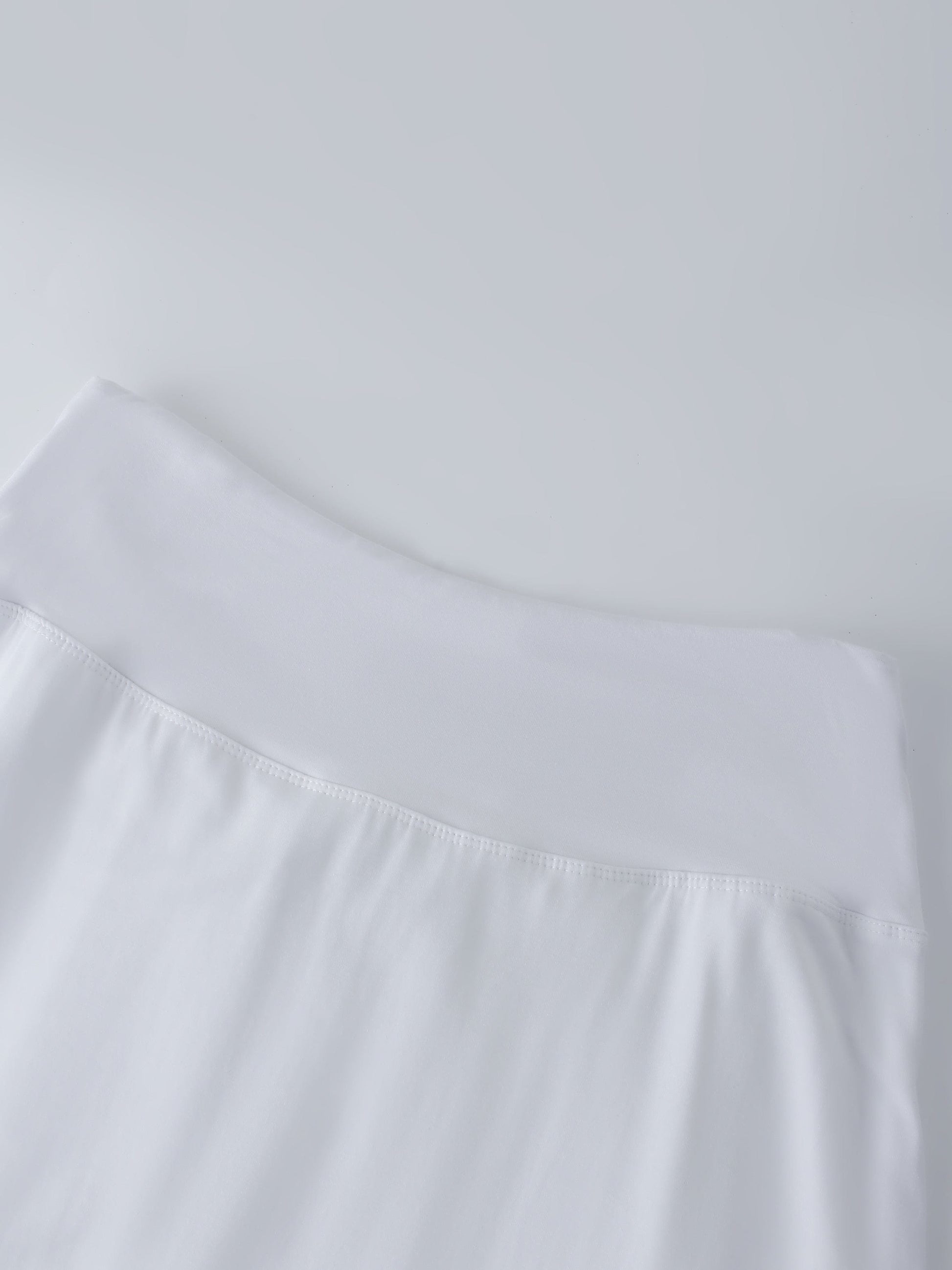 DOUBLE LAYER SKIRT-WHITE-2