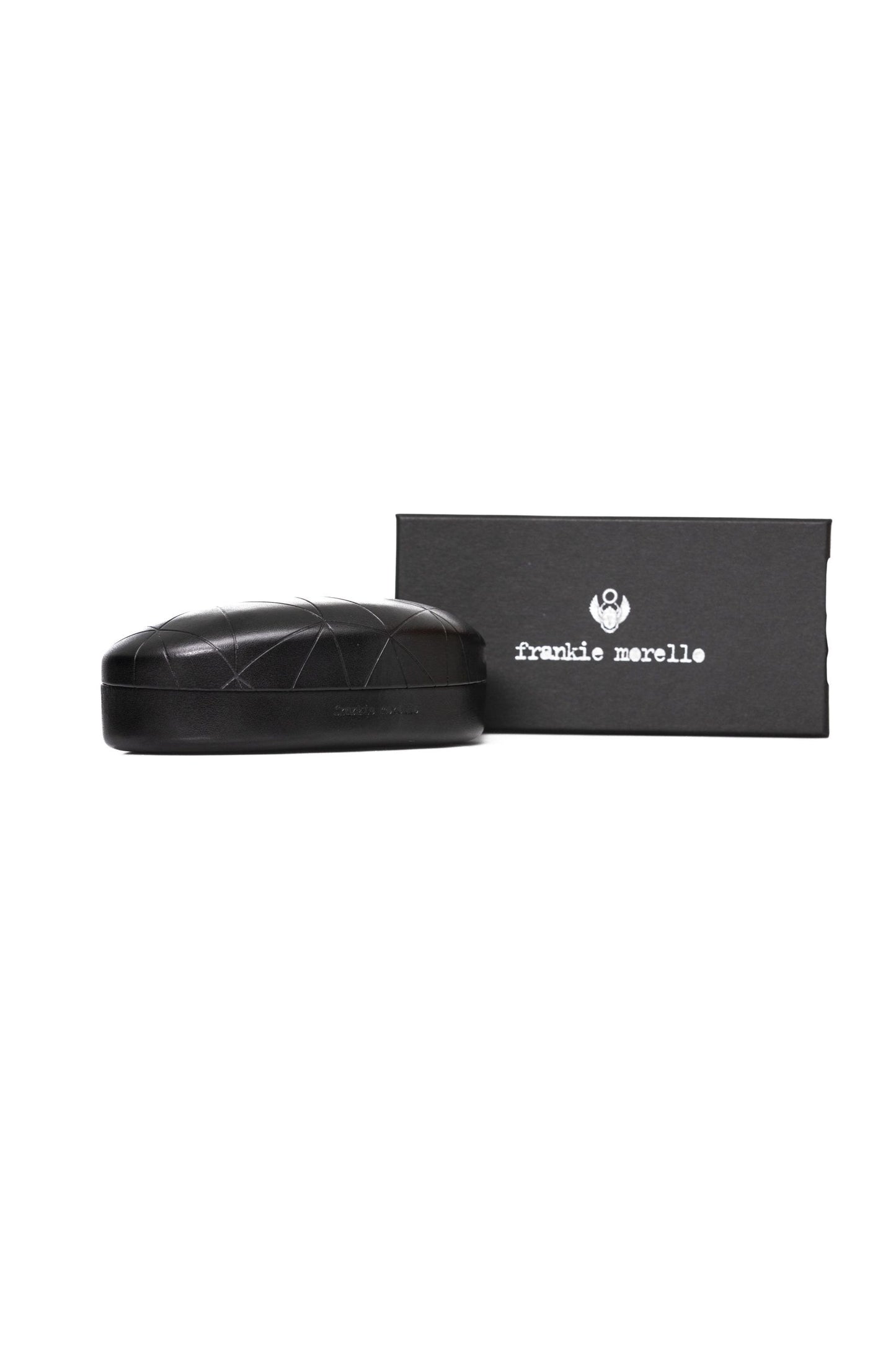 Frankie Morello Black Metallic Sunglass for Women