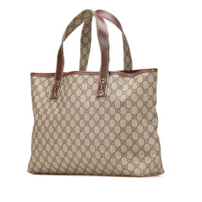 Gucci Medium GG Supreme Web Loop Tote