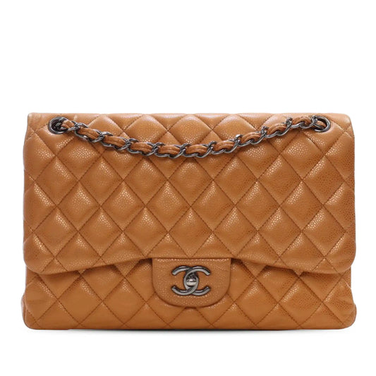 Chanel Jumbo Classic Iridescent Caviar Double Flap
