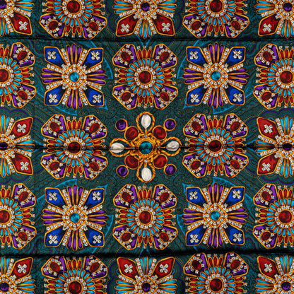 Chanel Gripoix Silk Scarf