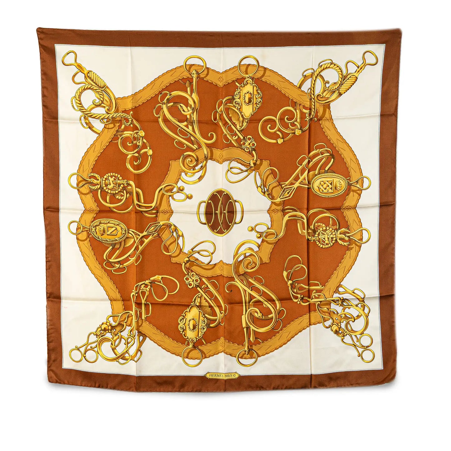 Hermès Lift Profile Silk Scarf