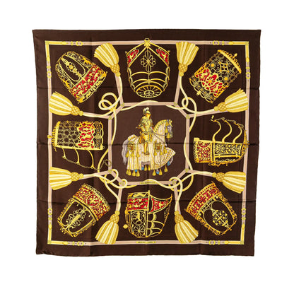 Hermès Les Muserolles Silk Scarf