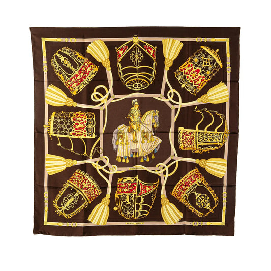 Hermès Les Muserolles Silk Scarf