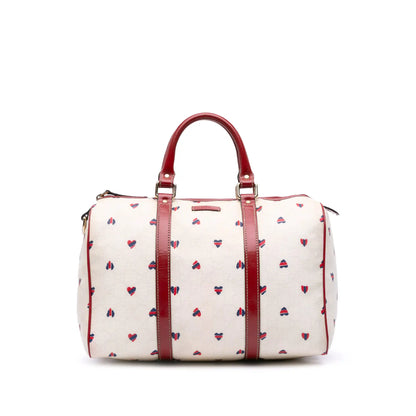 Gucci Medium GG Supreme Hearts Joy Boston