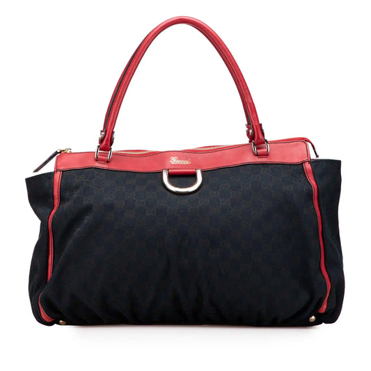 Gucci GG Canvas Abbey D Ring Tote