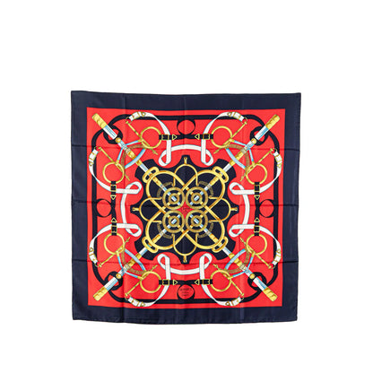 Hermès Eperon d'Or Silk Scarf