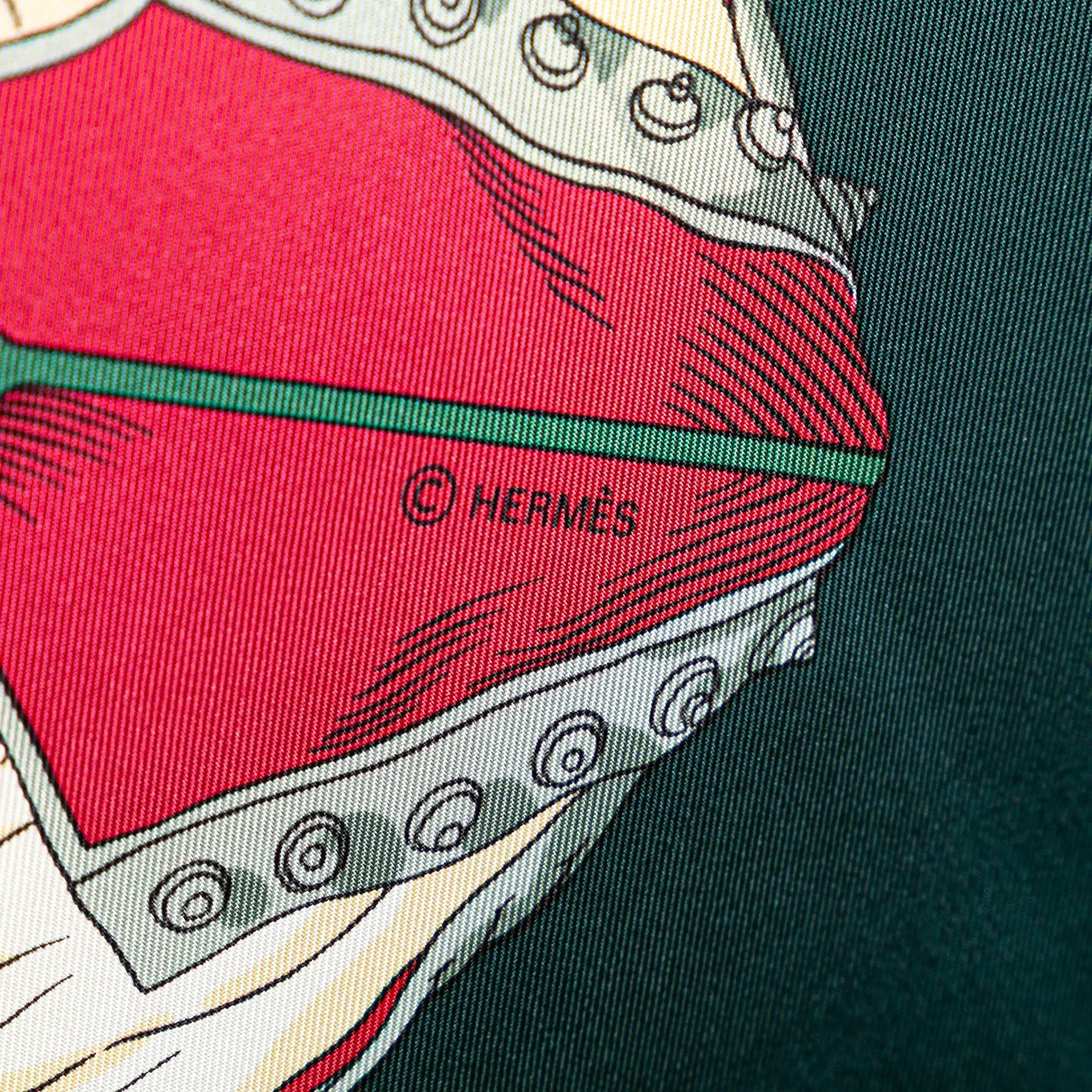 Hermès Traite Des Armes Silk Scarf