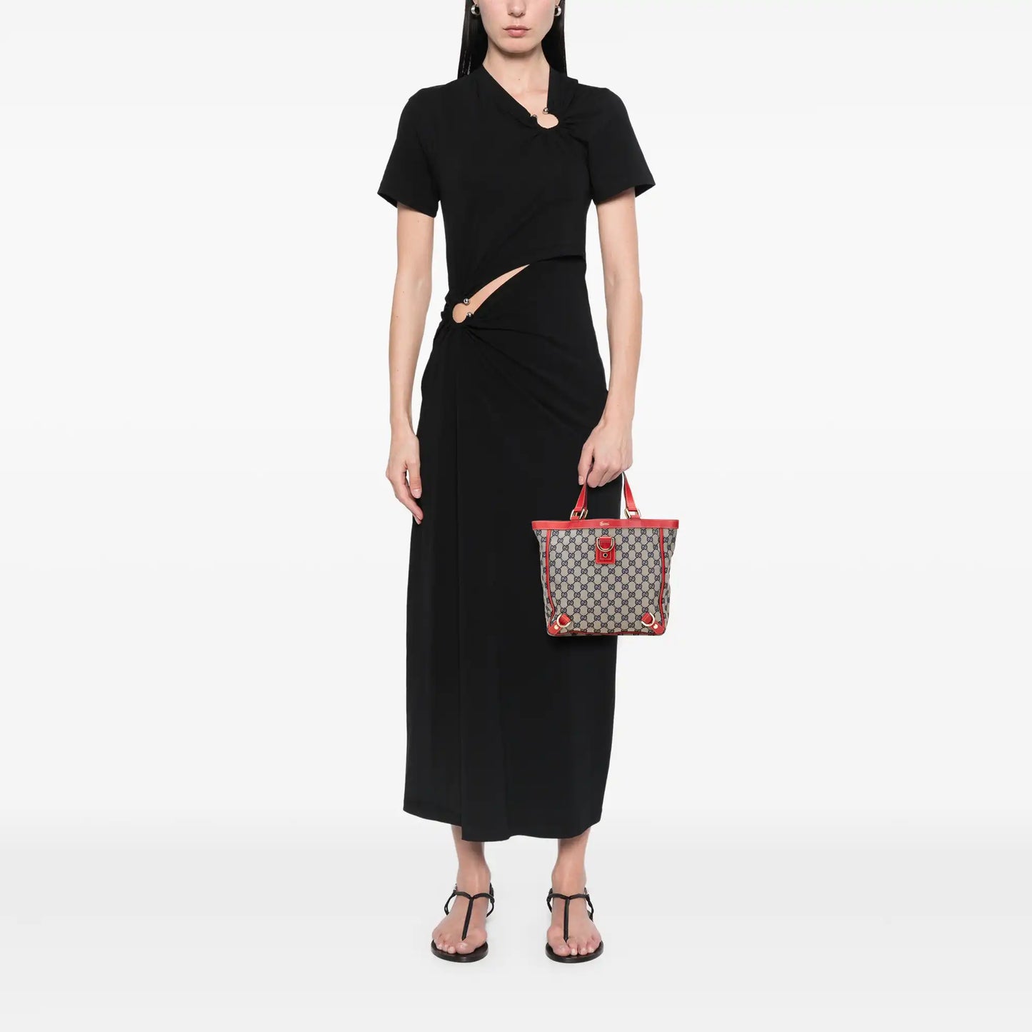 Gucci GG Canvas Abbey D Ring Tote