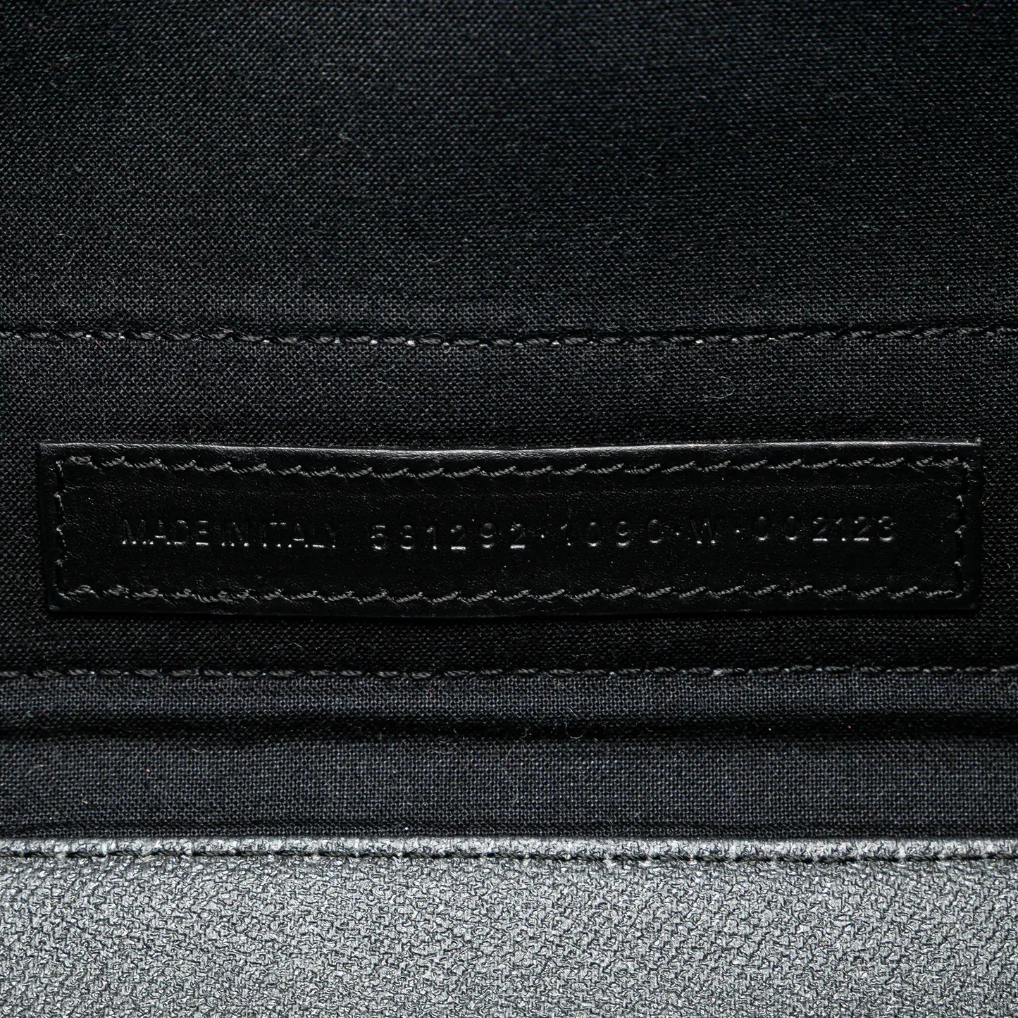 Balenciaga Coated Canvas Logo Navy Cabas Tote S