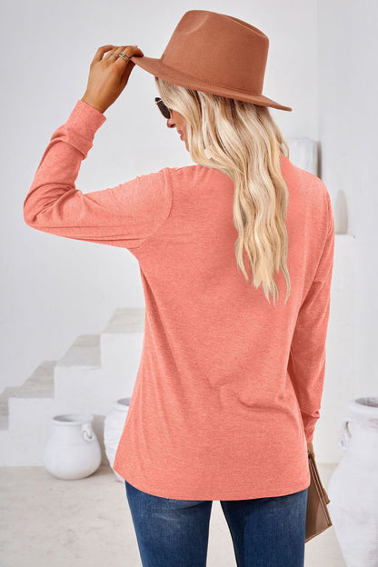 She Wears Glory™ — Called to Grace Buttoned Blouse - She Wears Glory Beverly Hills