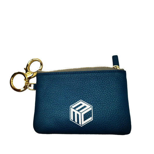 MCM Leather Visetos Coin Pouch