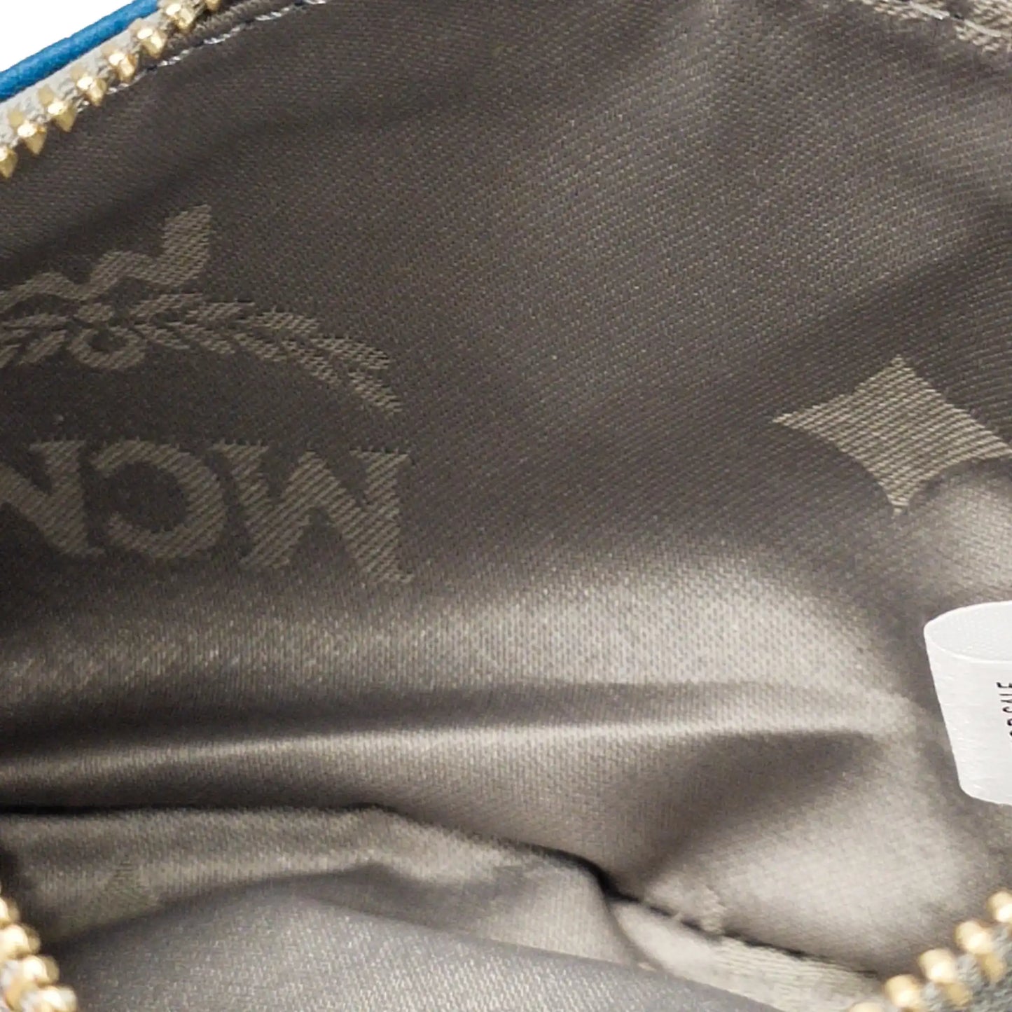 MCM Leather Visetos Coin Pouch