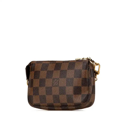 Louis Vuitton Damier Ebene Trunks and Bags Mini Pochette Accessoires