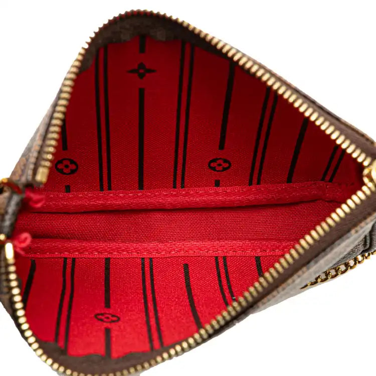 Louis Vuitton Damier Ebene Trunks and Bags Mini Pochette Accessoires