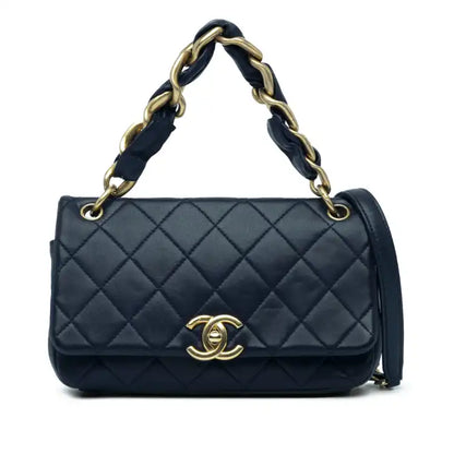 Chanel Quilted Lambskin Chain is More Flap