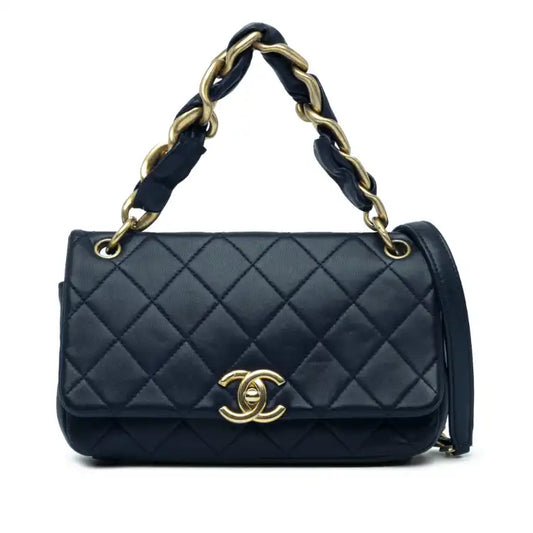 Chanel Quilted Lambskin Chain is More Flap