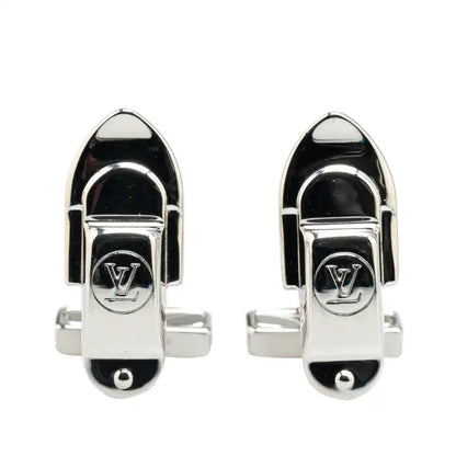 Louis Vuitton Sterling Silver Trunk Latch Cufflinks