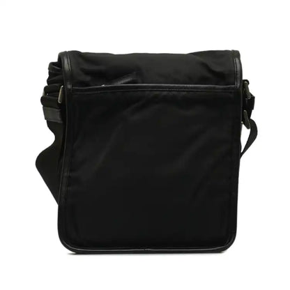 Prada Tessuto Buckle Messenger Bag