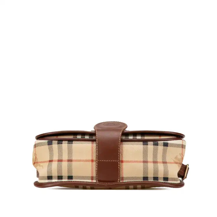 Burberry Haymarket Check Coated Canvas Crossbody