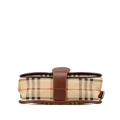 Burberry Haymarket Check Coated Canvas Crossbody