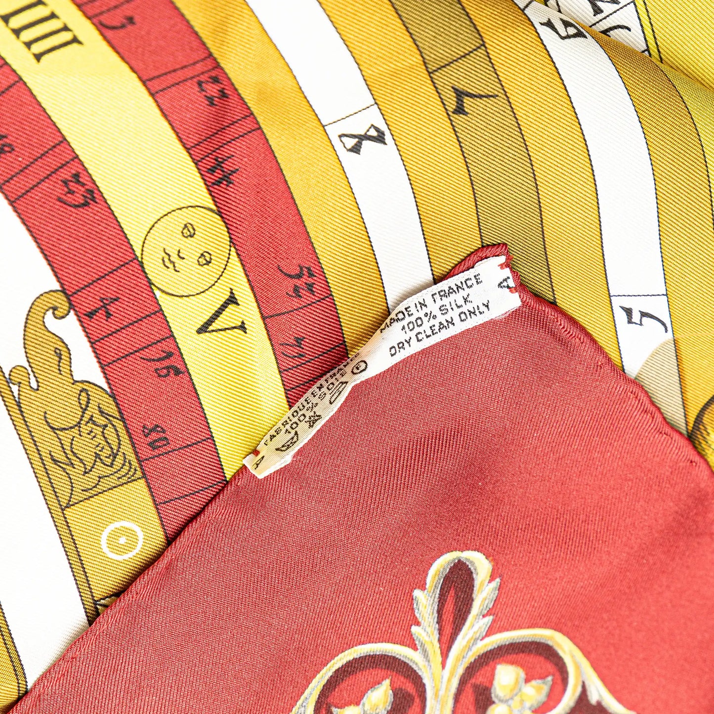 Hermès Astrologie Dies et Hore Silk Scarf