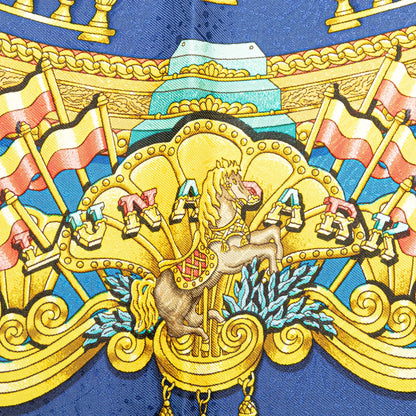 Hermès Luna Park Silk Scarf