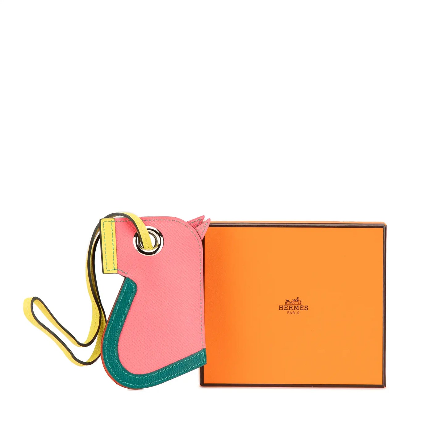 Hermès Epsom Camail Key Holder Bag Charm