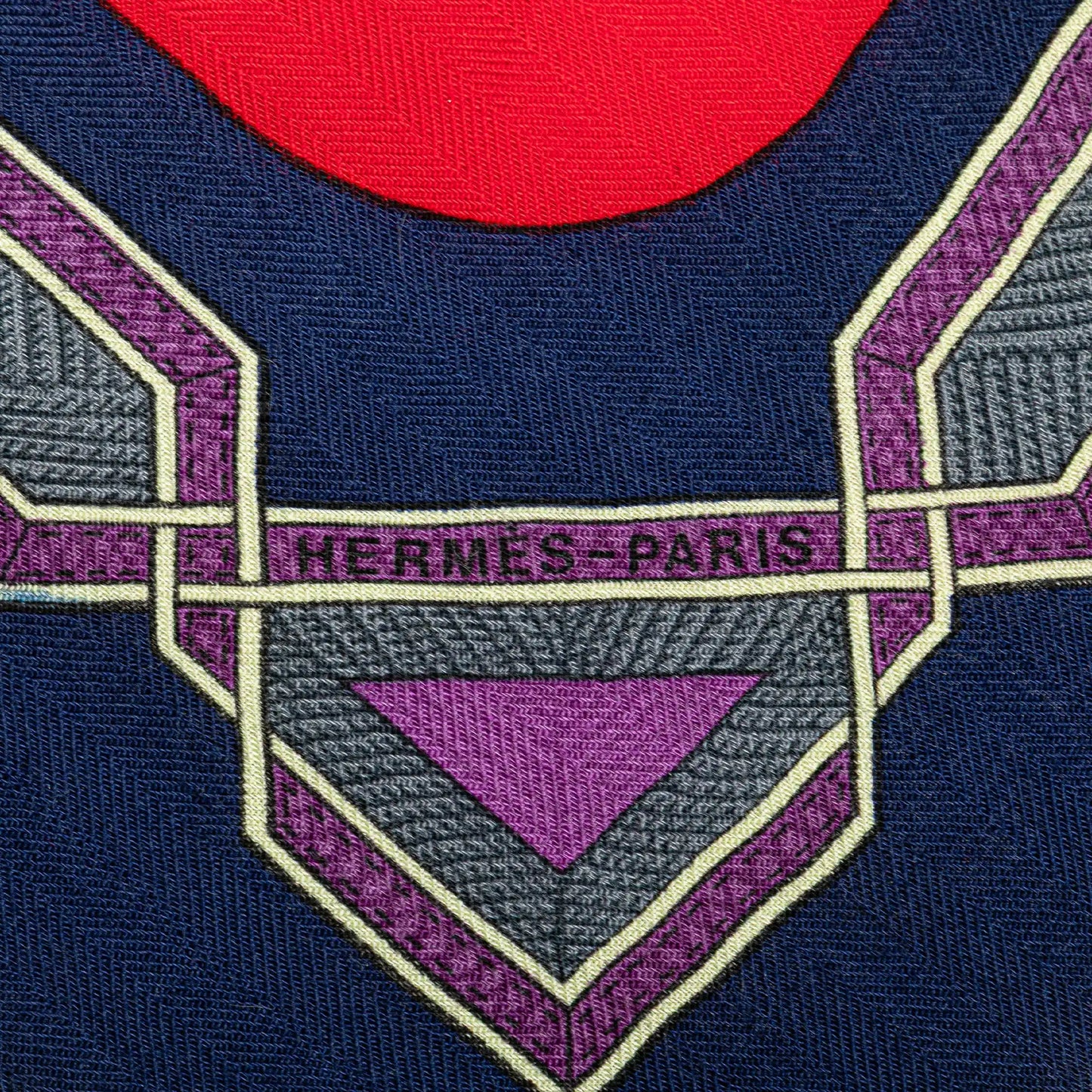 Hermès Cuirs Du Desert Silk Scarf